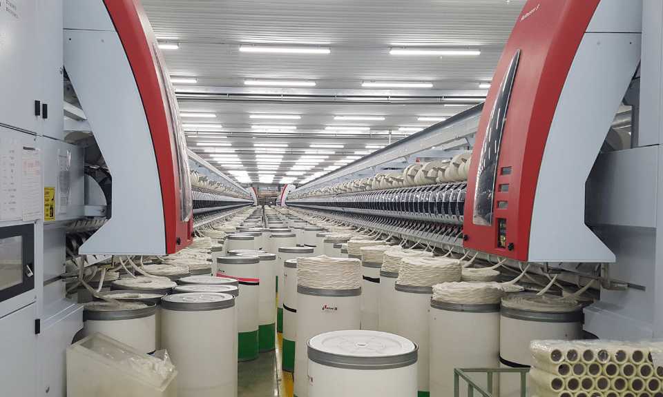 Open-End Yarn Production and the Importance of Air Conditioning